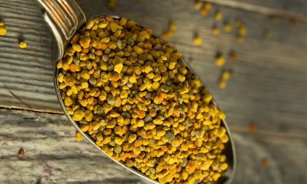 Raw Organic Yellow Bee Pollen for Good Health